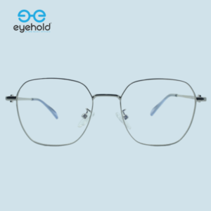 Eyehold-Full-Rim-Hexagon-Metal-Round-Unisex-eyeglasses