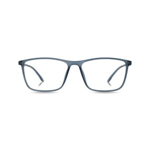 eyehold Rectangle Matt Grey Classic Design frame for Men & Women(52)