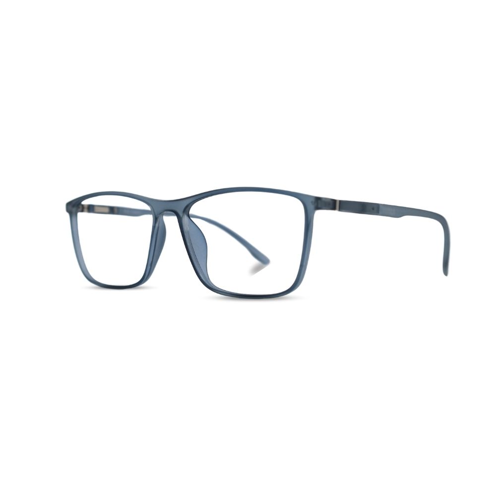 eyehold Rectangle Matt Grey Classic Design frame for Men & Women(52)