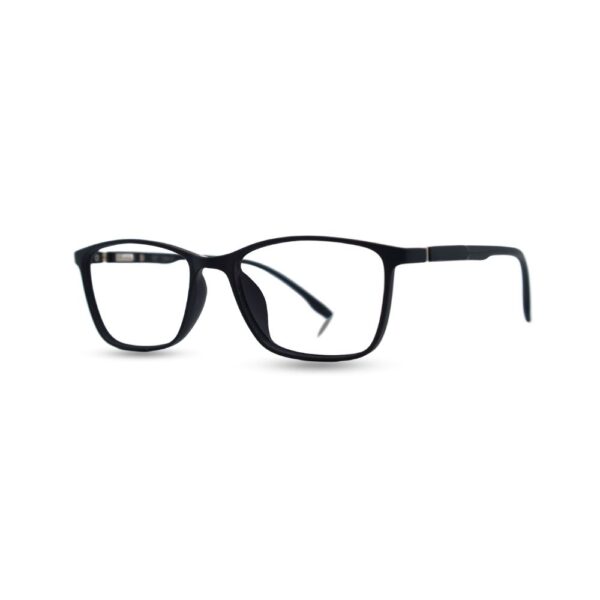 eyehold Rectangle Matt Black Classic Design frame for Men & Women(48)