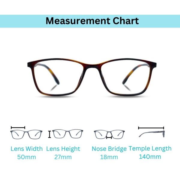 eyehold Rectangle Multicolor Classic Design frame for Men & Women(48)