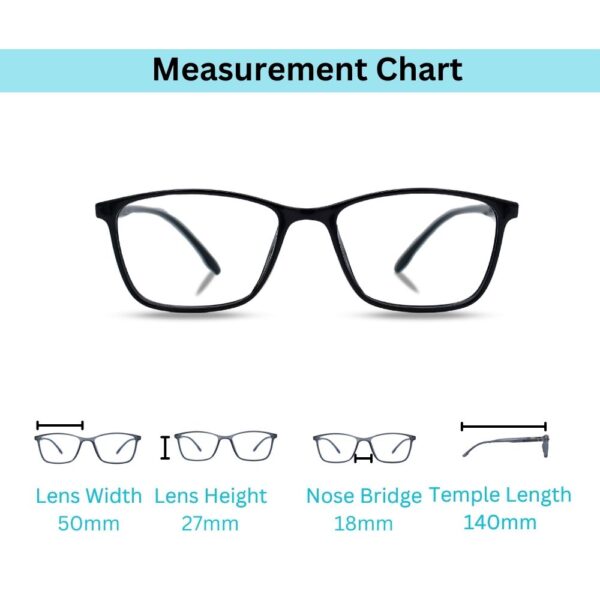 eyehold Rectangle Classic Design frame for Men & Women(48)