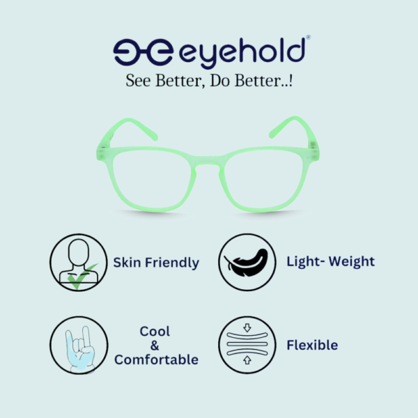 eyehold Matte-Hold Collection Electro Green