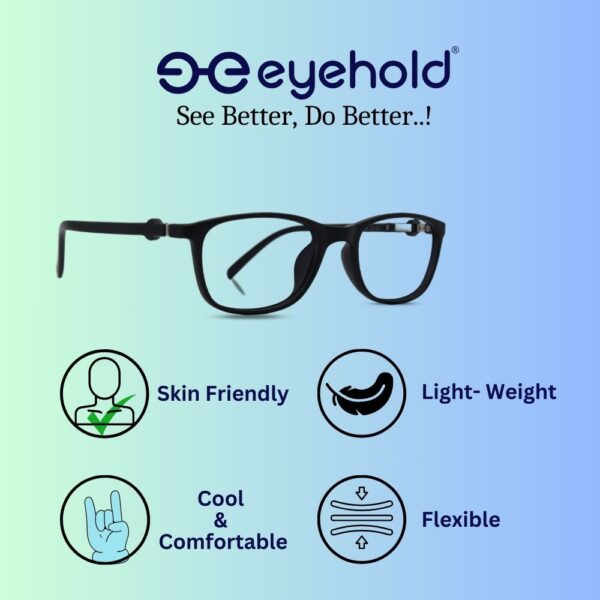 eyehold kids full Rim Rectangular frame