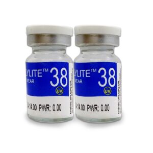Celebration Polylite 38 Clear Yearly (2 lenses/Box)